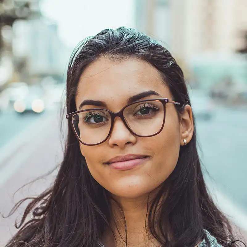 Woman on street